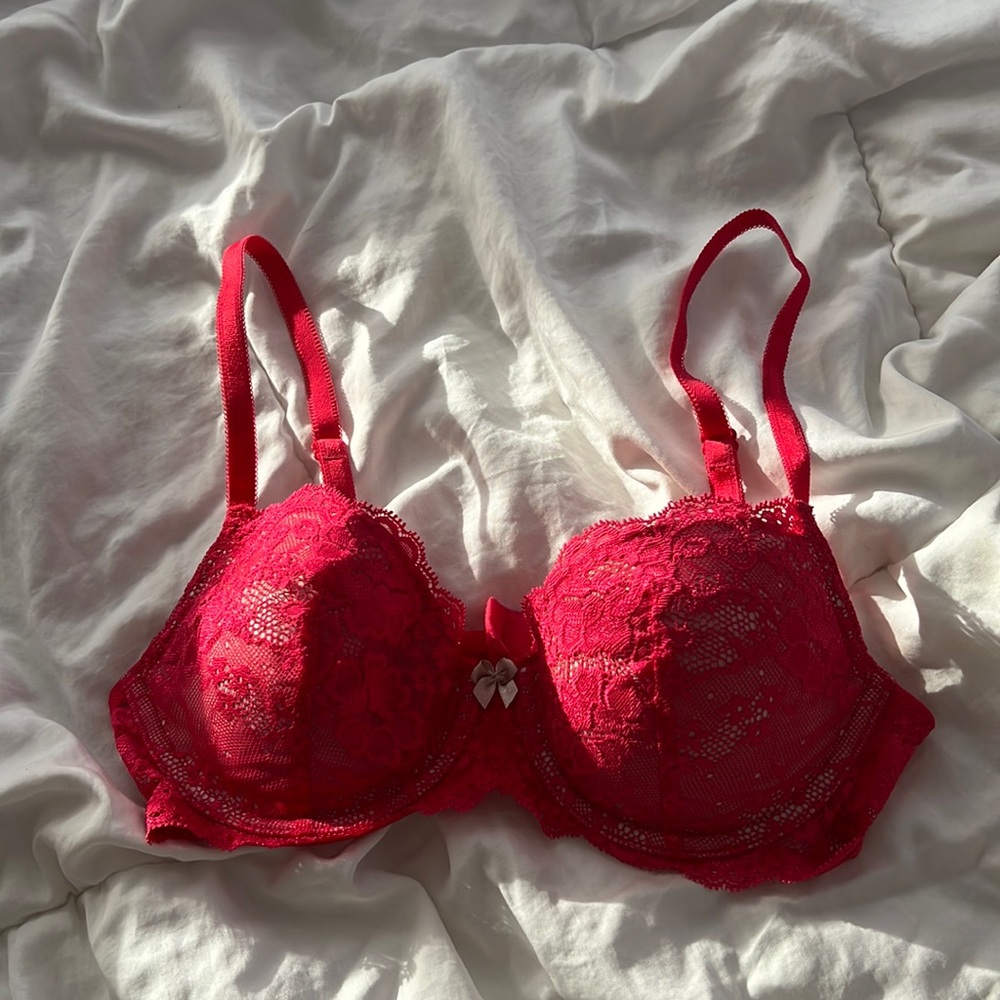 Lace bra - dream angels lined Demi